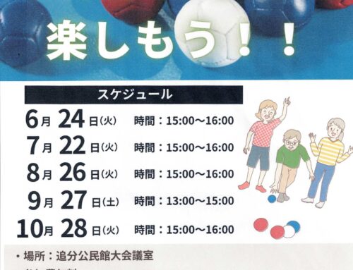 ボッチャのスケジュール