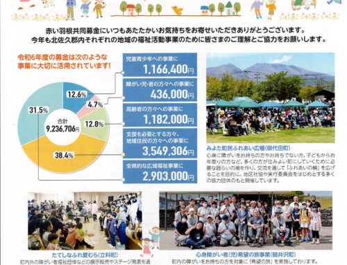 赤い羽根⑤北佐久地域の状況
