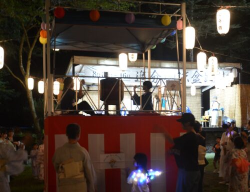 夏の名物追分盆踊り無事終了