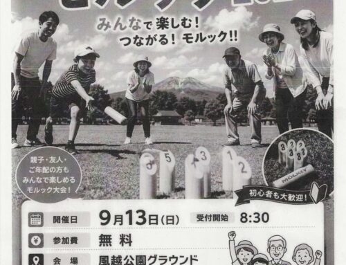 初心者歓迎  軽井沢モルック大会